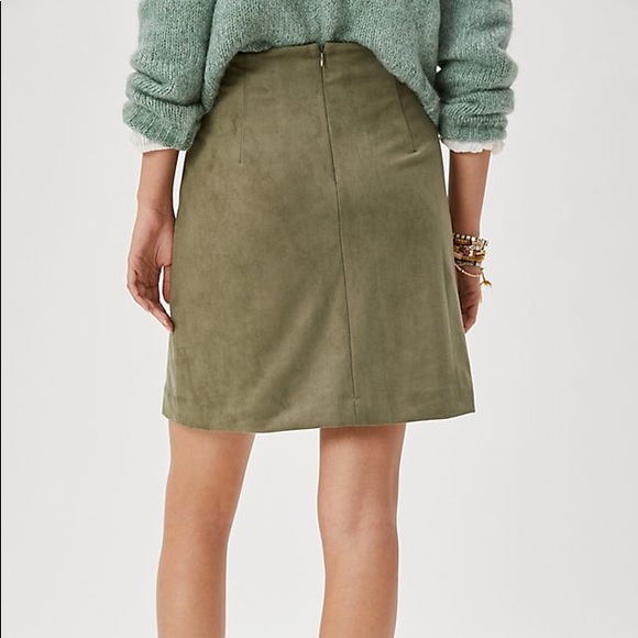 Anthropologie Suede Skirt - Picture 3 of 4